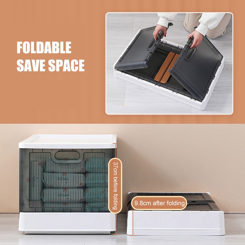 Maliben | Space Saving Transparent Folding Storage Box