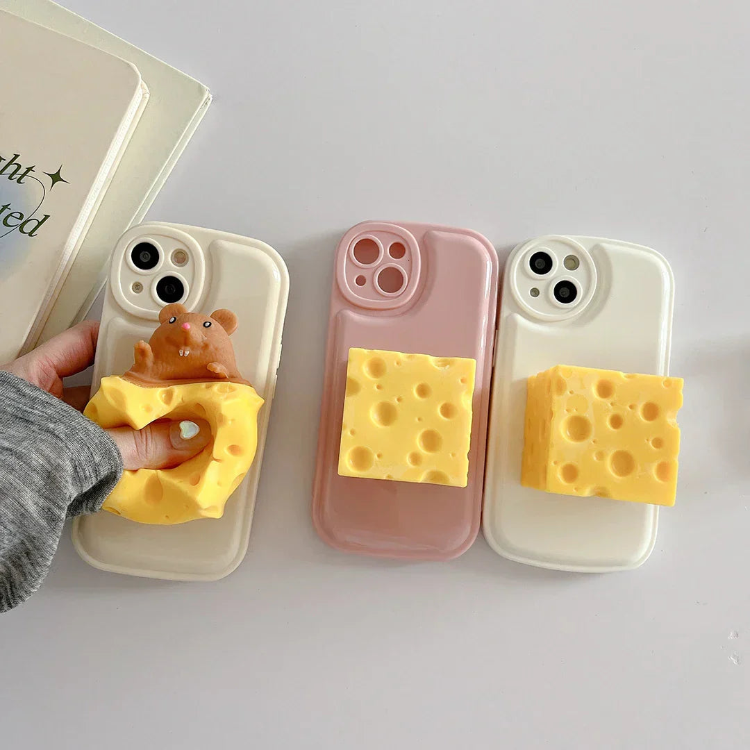 Maliben | Cheese Lover Mouse Iphone Case