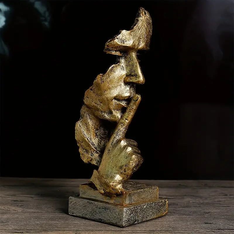 Maliben | Serenitysculpt Abstract Thinker Resin Statue For Home And Office