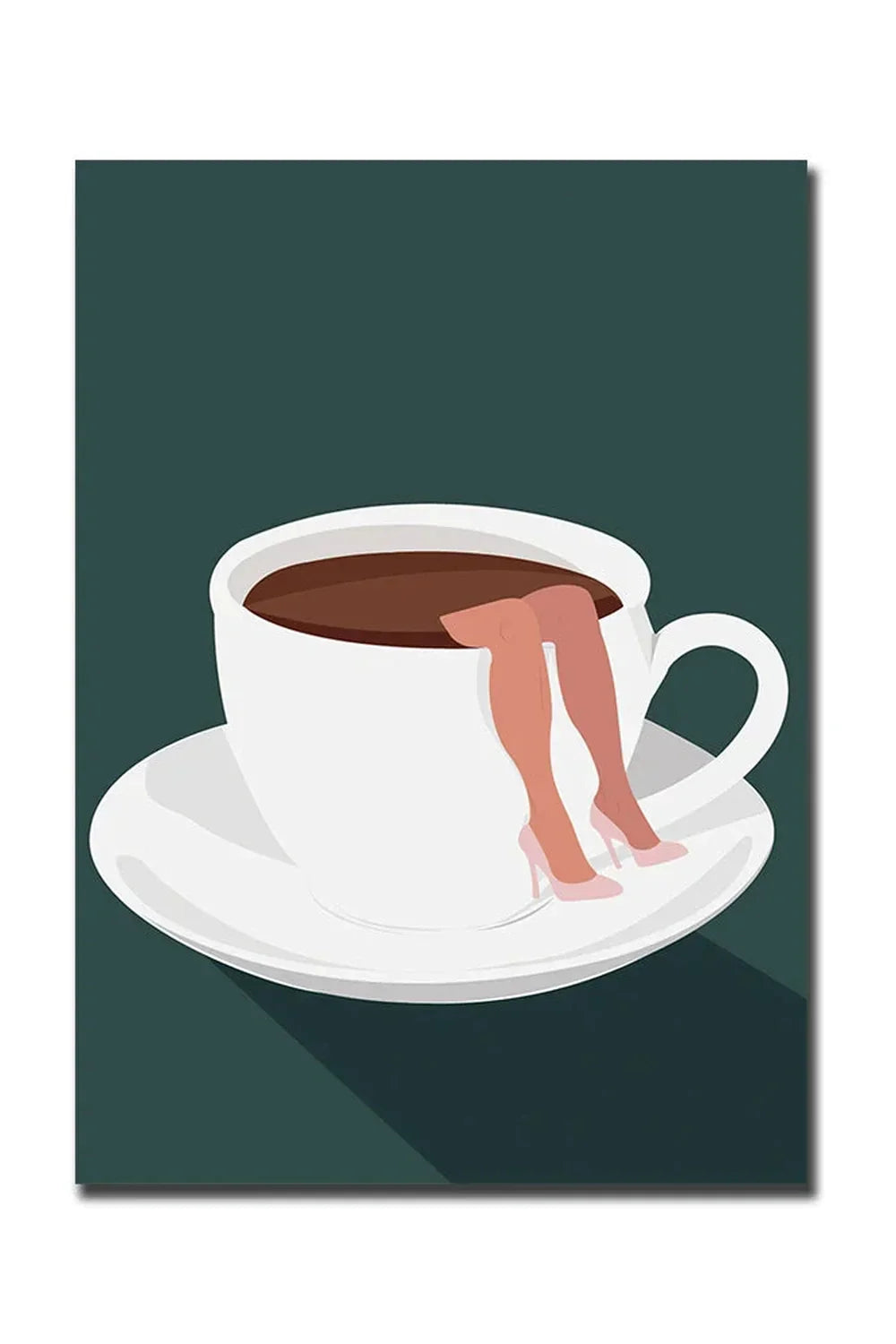 Maliben | Good Morning Coffee Canvas Poster