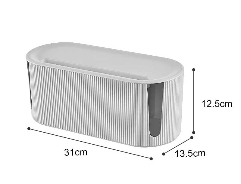 Maliben | Design Storage Box | Organizer For Cables, Adapters, And Power Strips