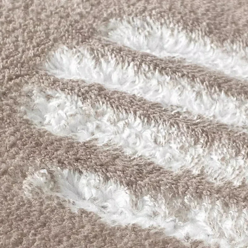 Maliben | Modern Irregular Thick Plush Rug For Living Room Bedroom Lounge And Study Room