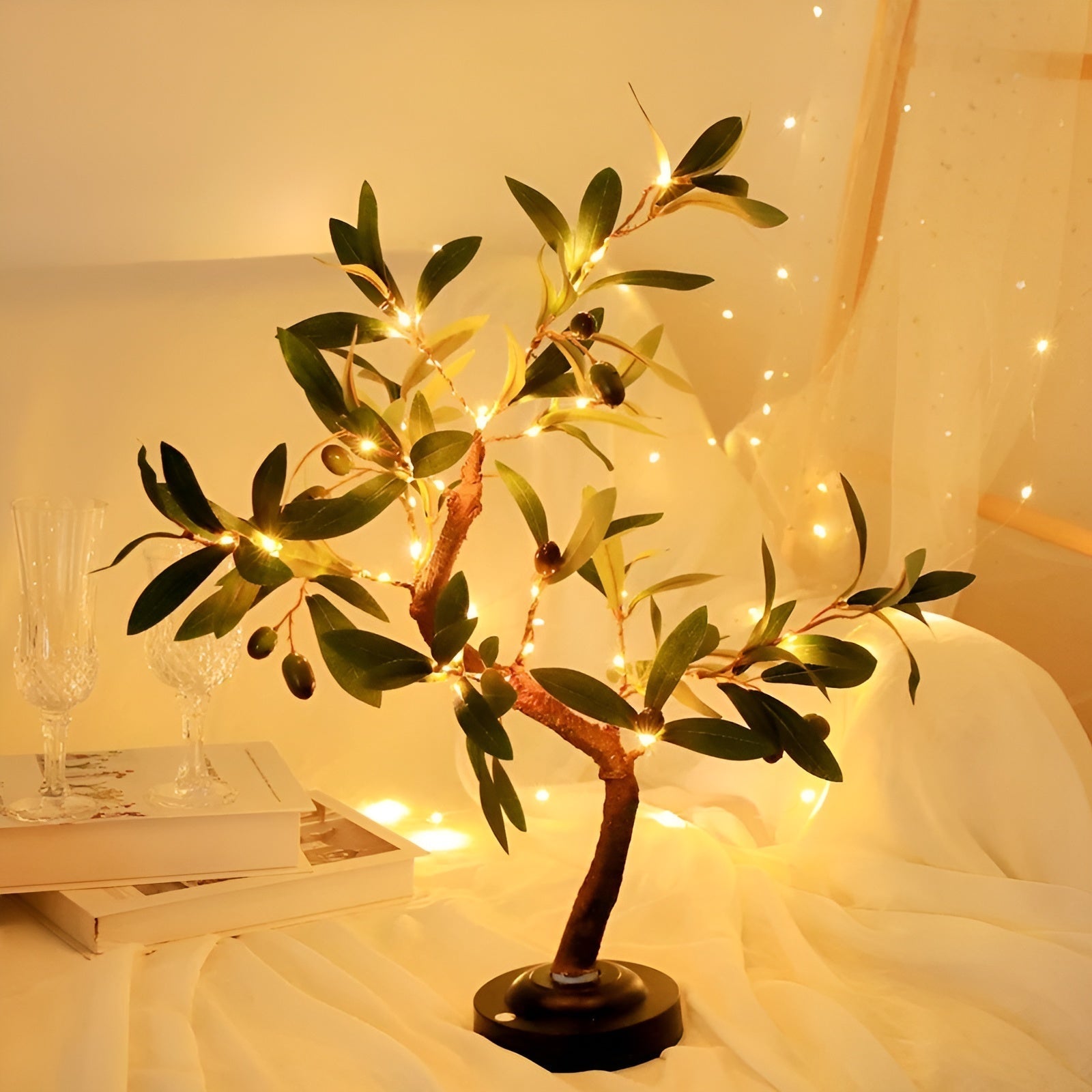 Maliben | Magical Tree Lamp With - Sparkling Led Lighting