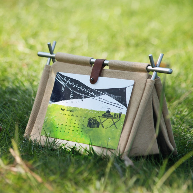 Maliben | Camping Dreams Tent Desk Calendar
