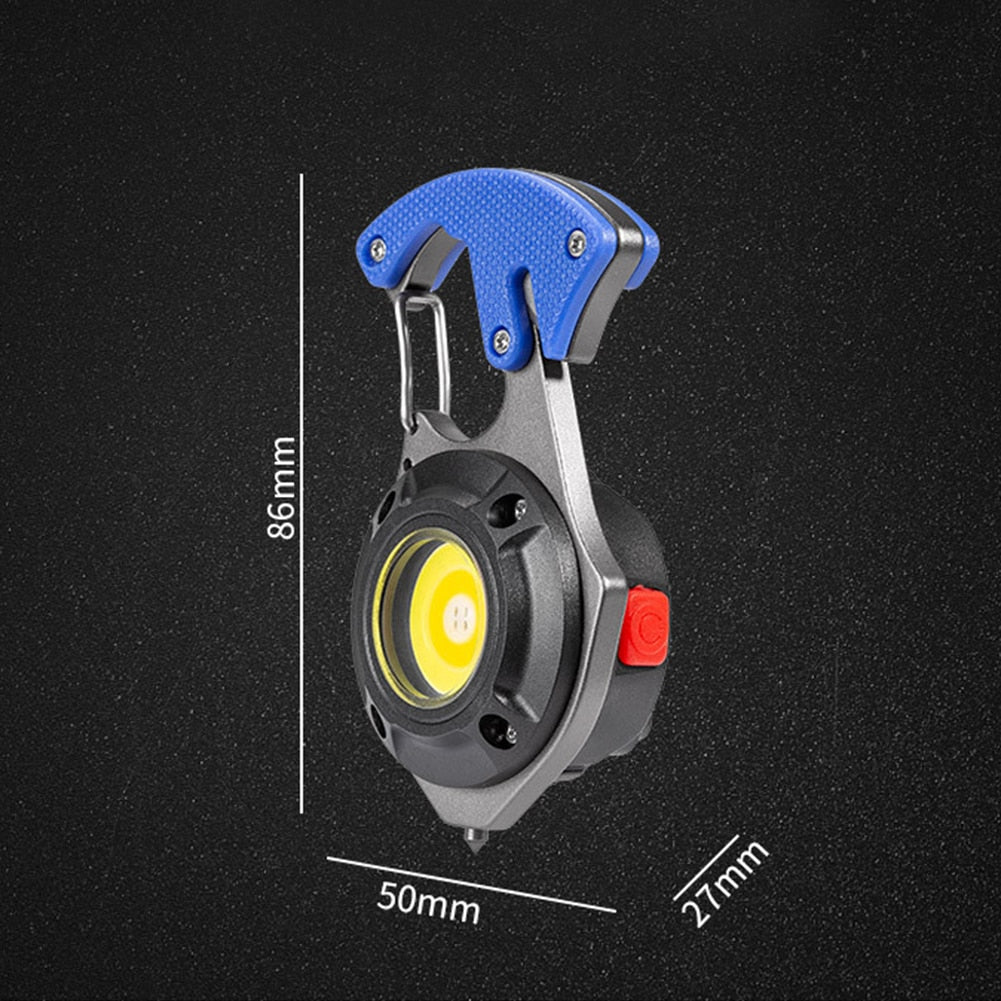 Maliben | 7in1 Pocket Lamp Survival Camping Keychain