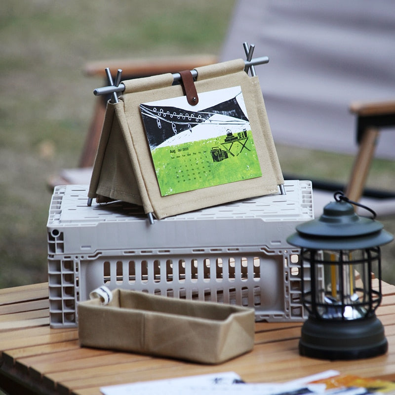 Maliben | Camping Dreams Tent Desk Calendar