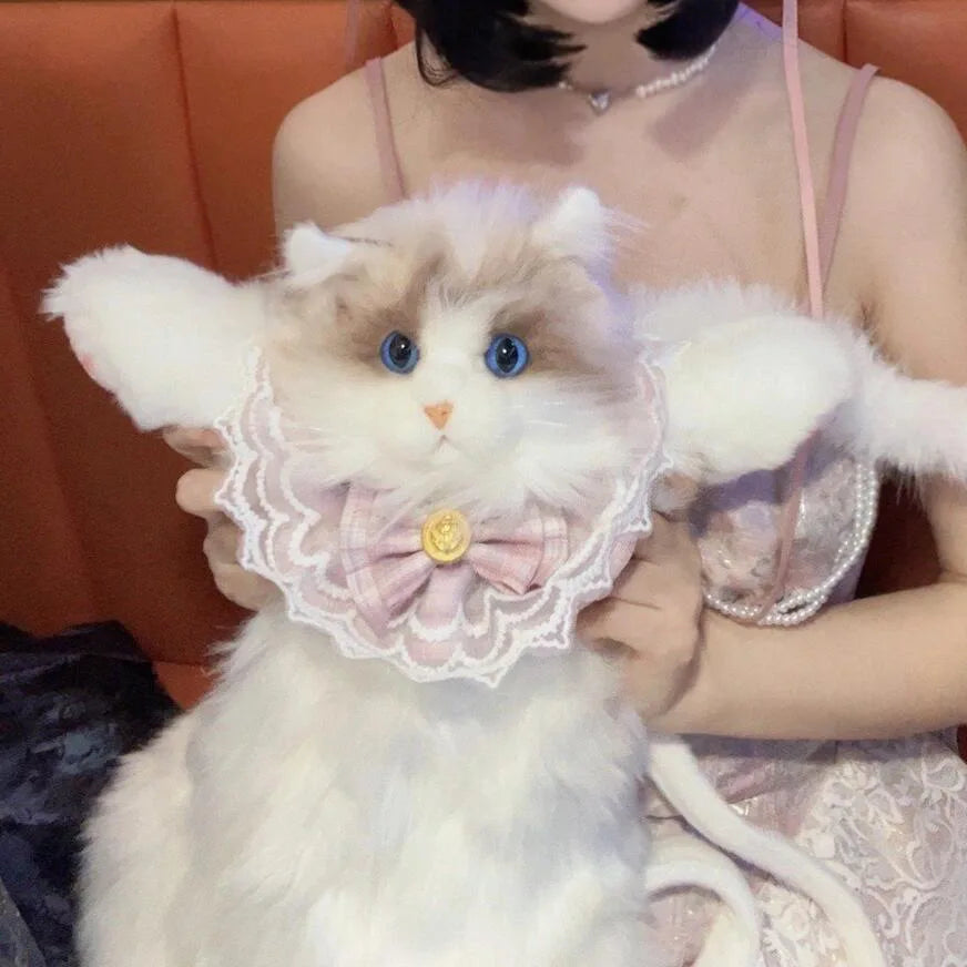Maliben | Realistic Cute Plush Cat Backpack