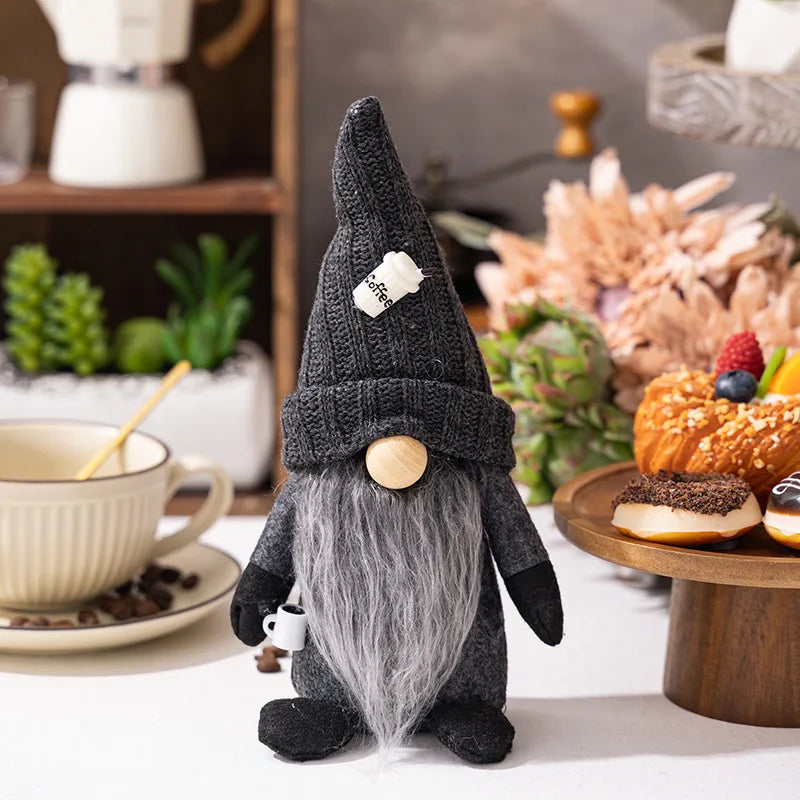 Maliben | Scandinavian Coffee Gnome Dolls – Atmospheric Decoration