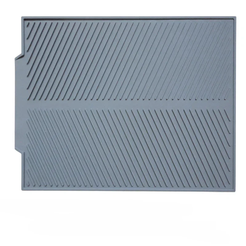 Maliben | Silidro Silicone Draining Mat Kitchen | Non-Slip & Heat Resistant | Drying Mat For Dishes, Pots & Glasses | Flexible & Easy To Clean