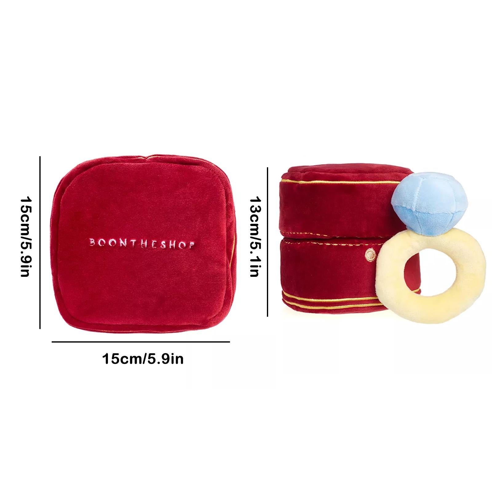 Maliben | Love Gem Soft Stuffed Plush Ring Box