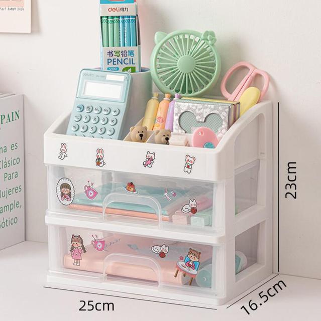 Maliben | Tidy Tower Desk Organizer Storage Box