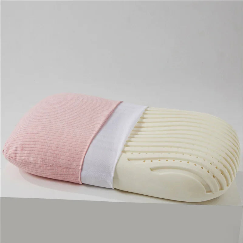 Maliben | Therapeutic Cotton Cover Natural Latex Pillow