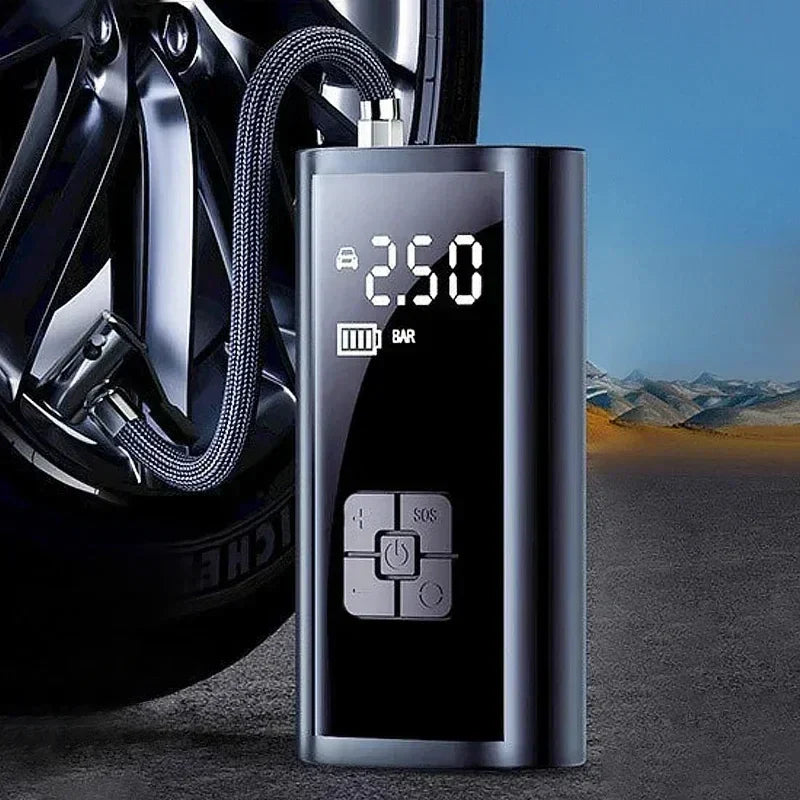 Maliben | Air Compressor Turbopump | 150 Psi Pressure Performance | Wireless & Compact | 6000mah Battery