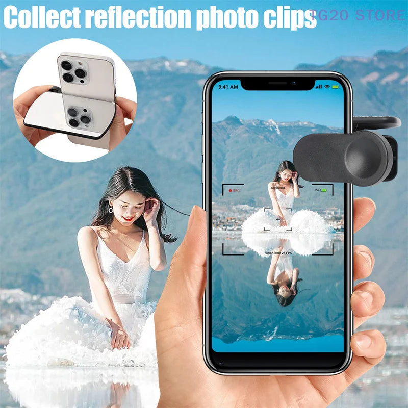 Maliben | Phone Camera Mirror Reflection Effect Clip Kit