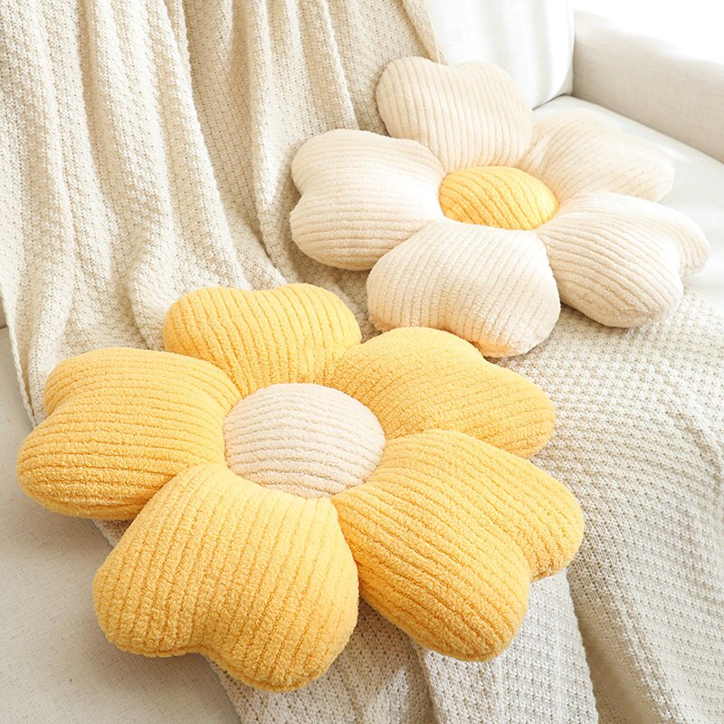 Maliben | Soft Clover Flower Decorative Pillow