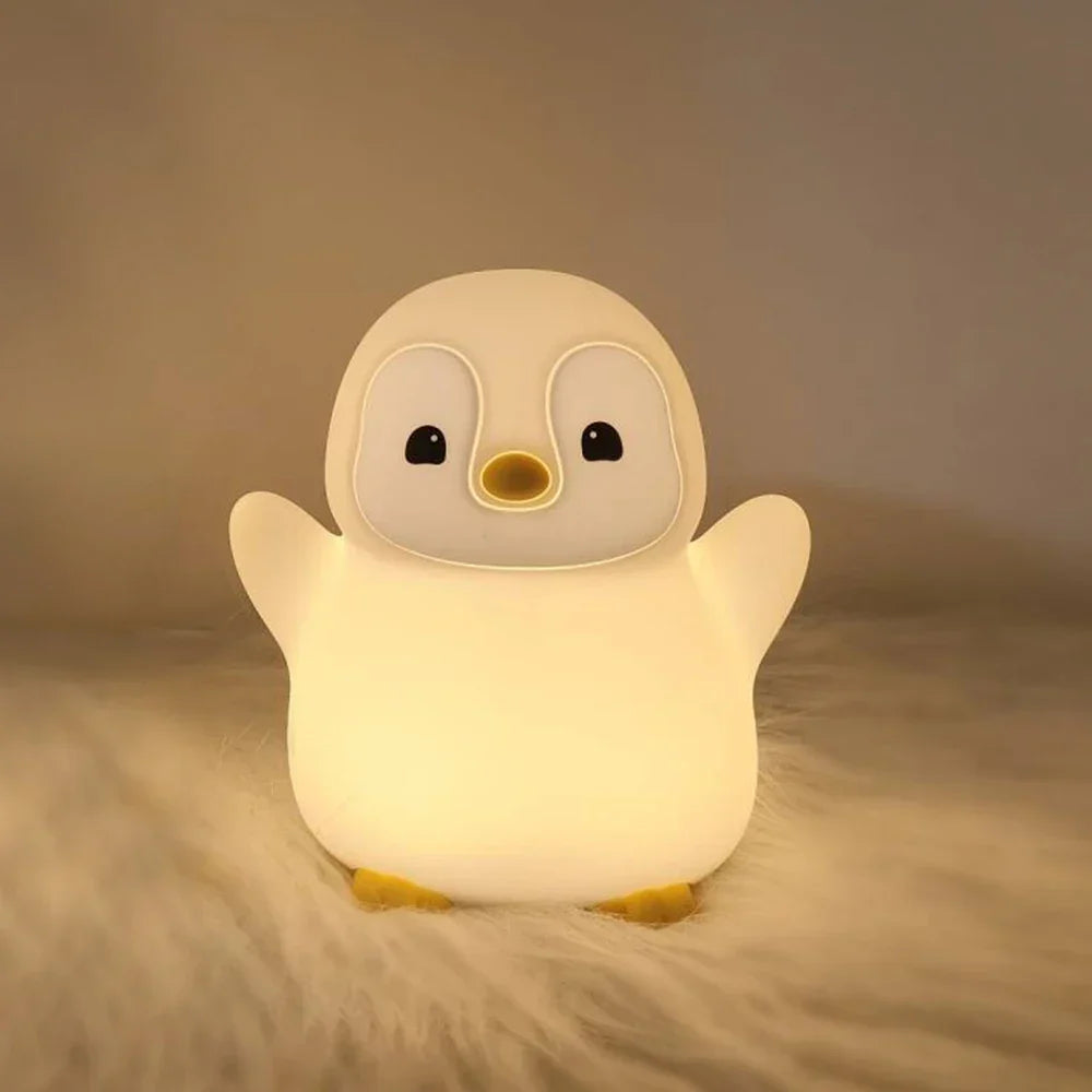 Maliben | Lumisoft Led Night Light | Soft Silicone | Extra Long Battery Life | Usb Rechargeable