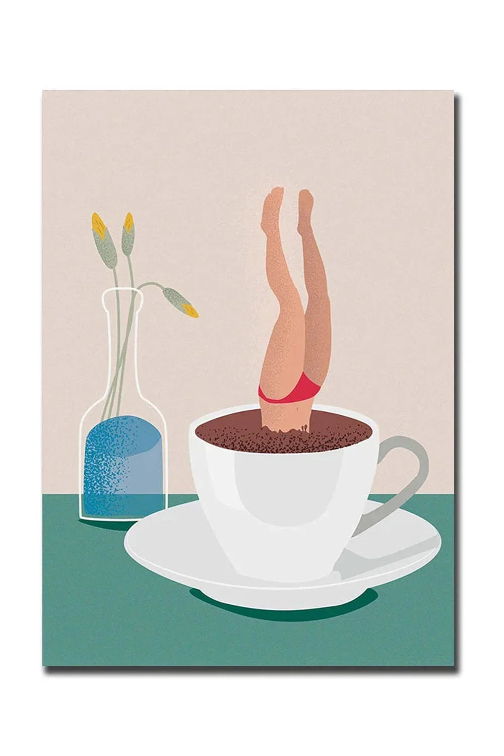 Maliben | Good Morning Coffee Canvas Poster