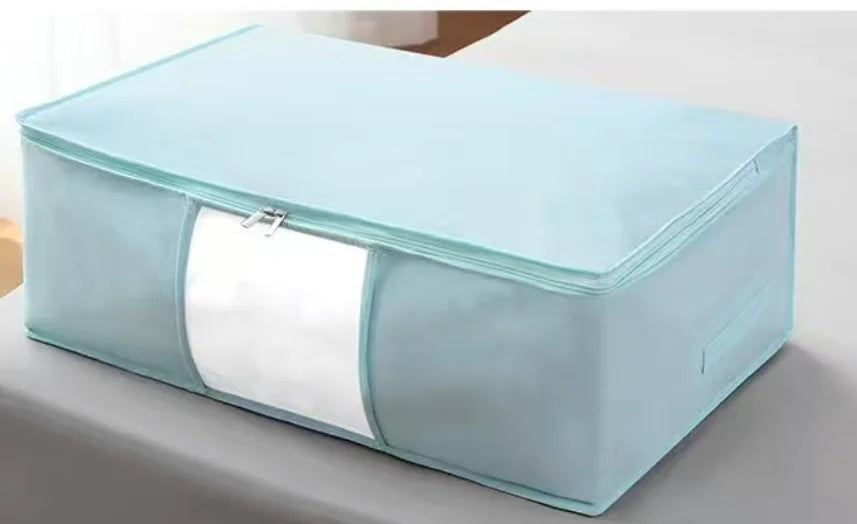 Maliben | Dress Storage Bag Foldable | For Blankets, Pillows & Clothes | Softstow Non-Woven Organizer