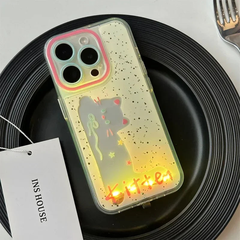 Maliben | Glowing Puppy Light-Up Iphone Case