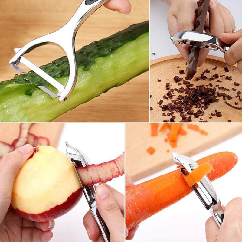 Maliben | SwiftPeel Stainless Steel Peeler | Effortlessly & Accurately peel Your Veggies!