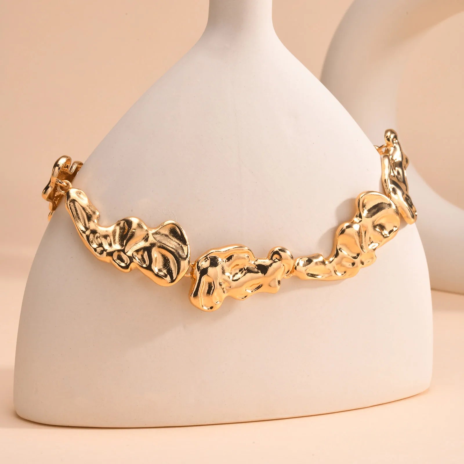 Maliben | Melted Lava Choker Necklace