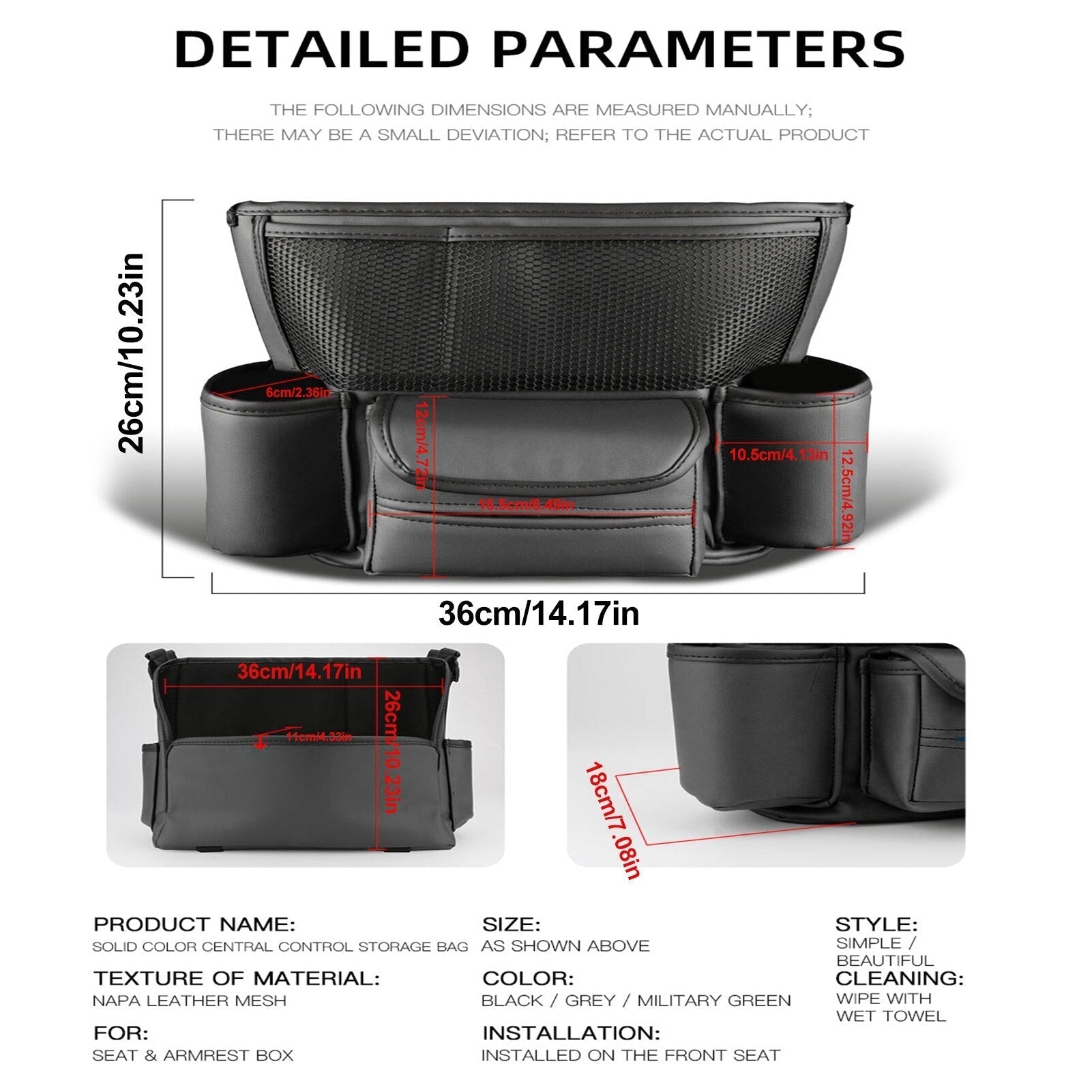 Maliben | Ultimate Car Console Organizer