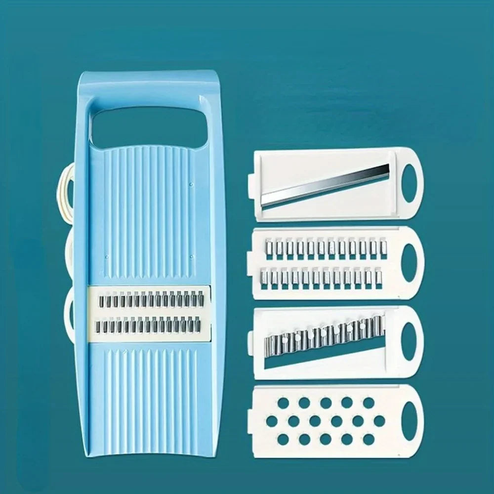Maliben | Vegetable Cutter 5-In-1 | Manual & Multifunctional | Grater, Slicer, Dicer | Küchenmeister® Kitchen Helper