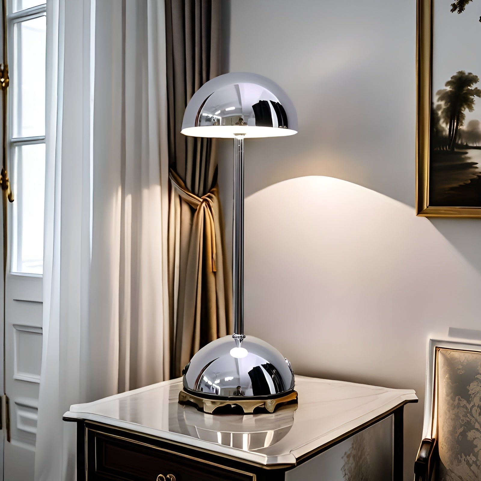 Maliben | Modern Shinemushroom Lamp With Touch Control – Stylish & Dimmable