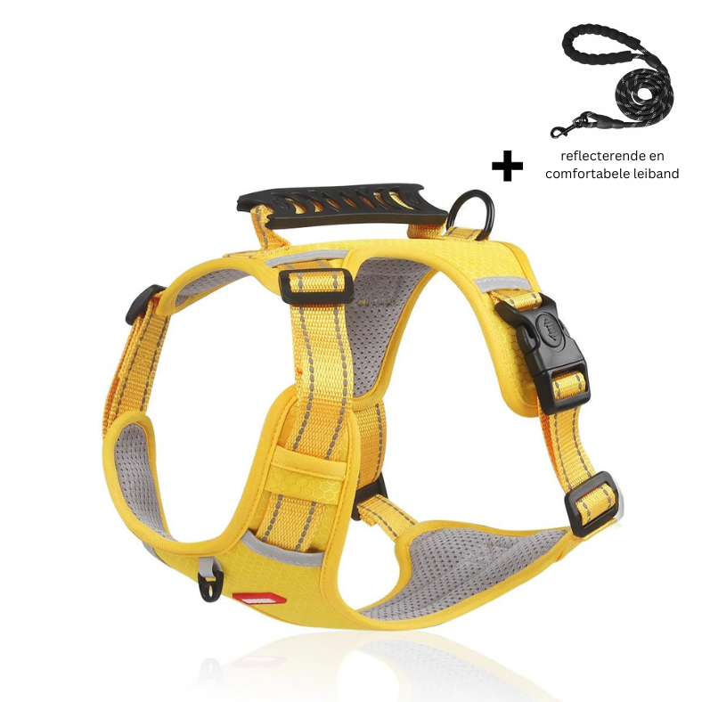 Maliben | PawEase Adjustable Anti-Stick Dog Harness – Washable and Comfortable