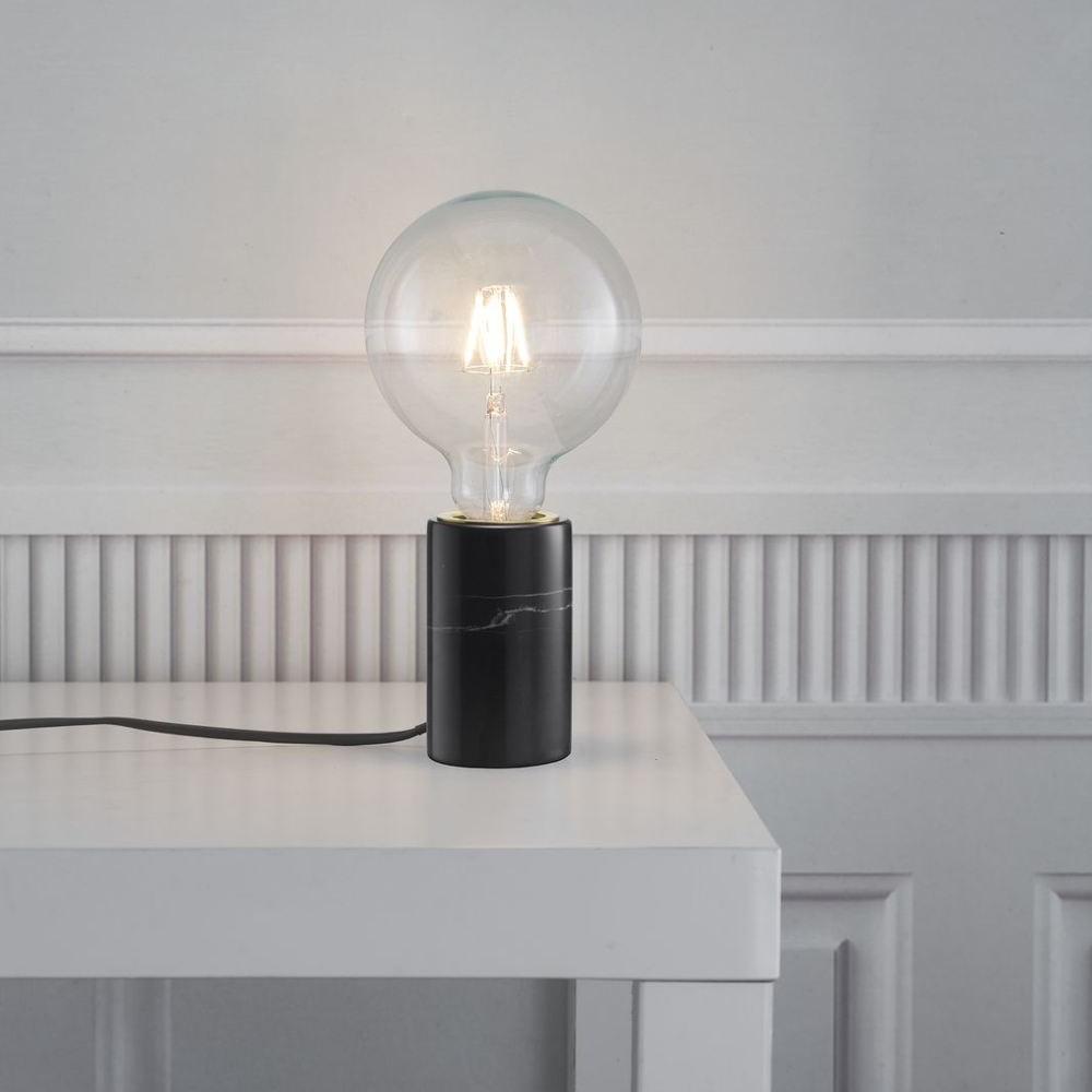Maliben | Stylish Marble Table Lamp - For An Elegant Interior Upgrade