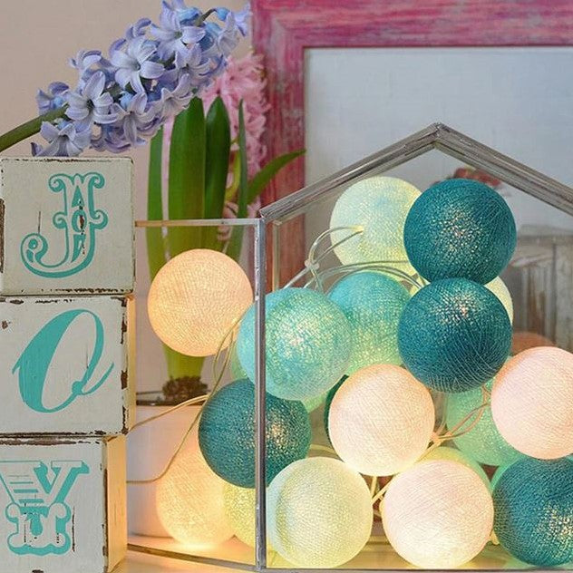 Maliben Ballton - Cotton glowing ball swing — Various color combinations