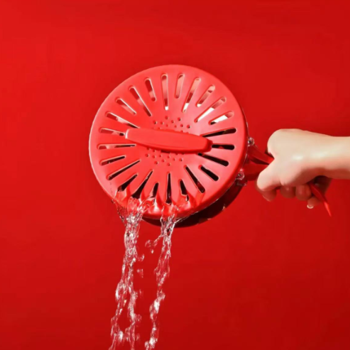 Maliben | Foldable Quick-Drain Basket With Rotating Lid