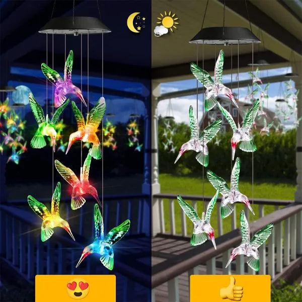 Maliben | Solar Birds - Solar-Powered Garden Lights