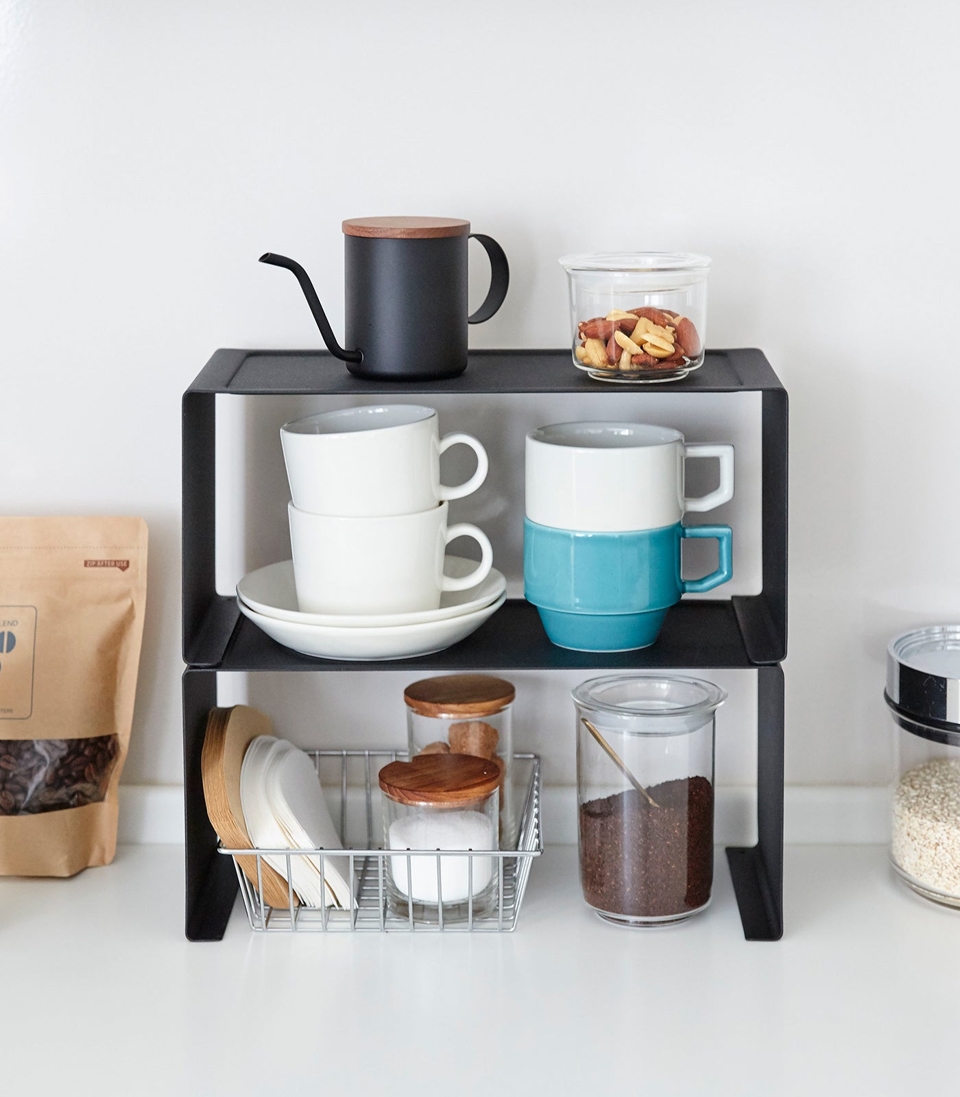 Maliben | Stackable Kitchen Shelf - Two Sizes - Steel