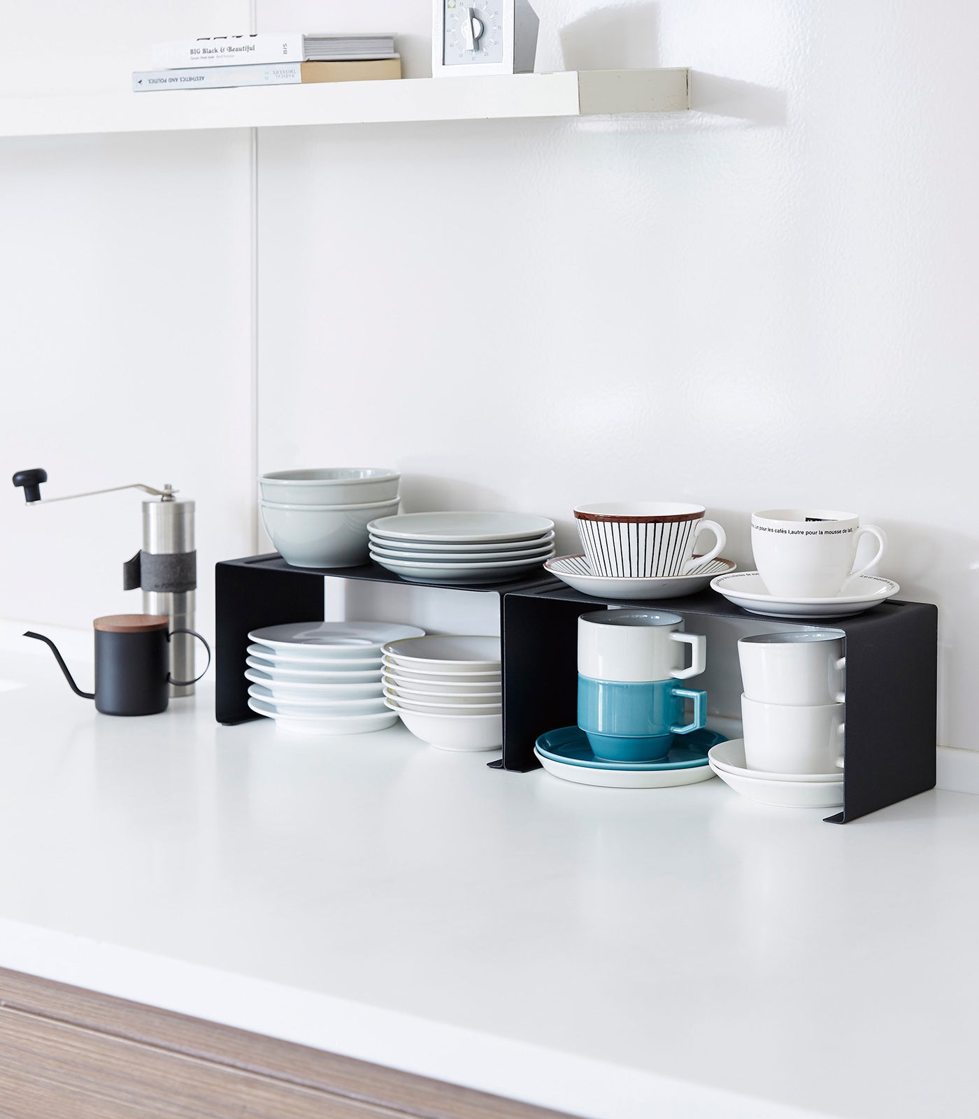 Maliben | Stackable Kitchen Shelf - Two Sizes - Steel