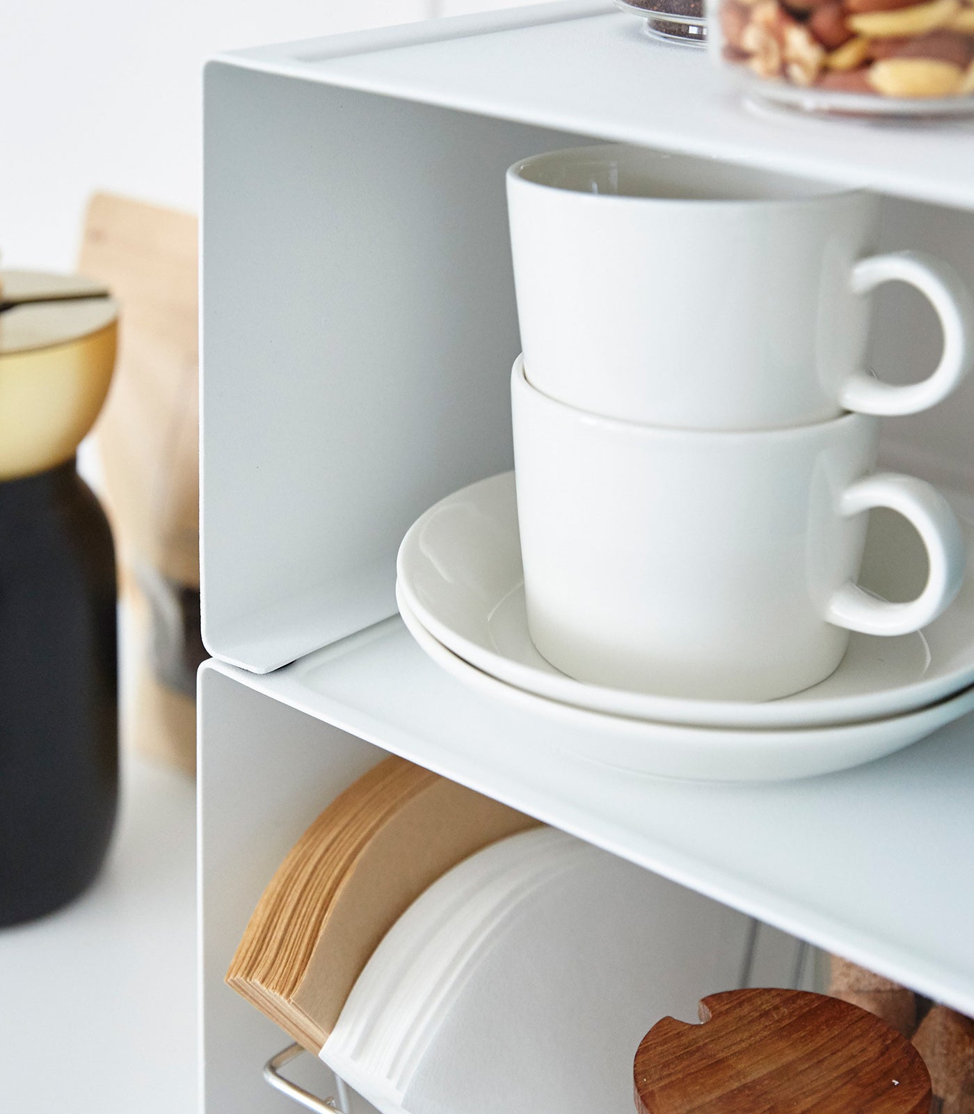 Maliben | Stackable Kitchen Shelf - Two Sizes - Steel