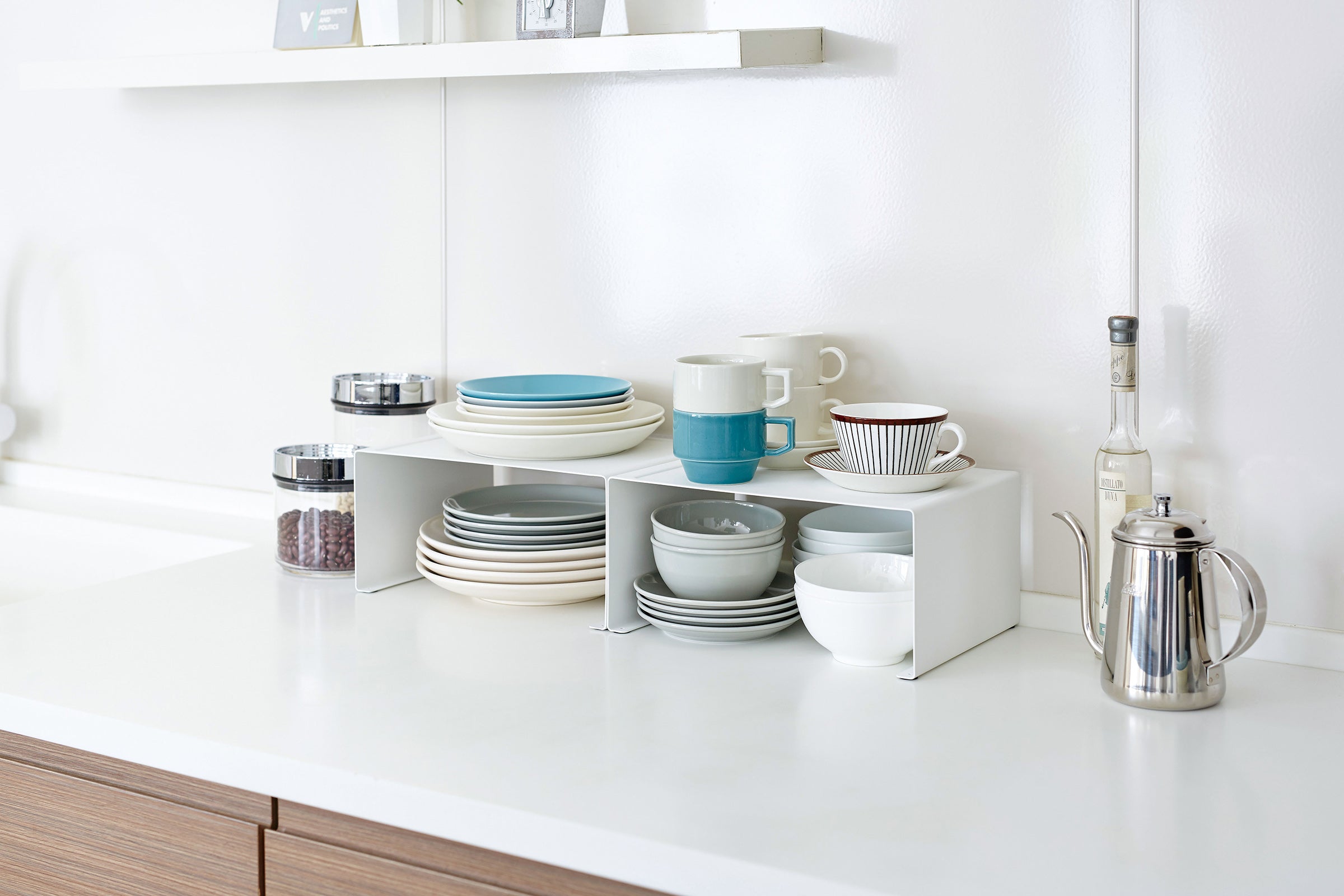 Maliben | Stackable Kitchen Shelf - Two Sizes - Steel