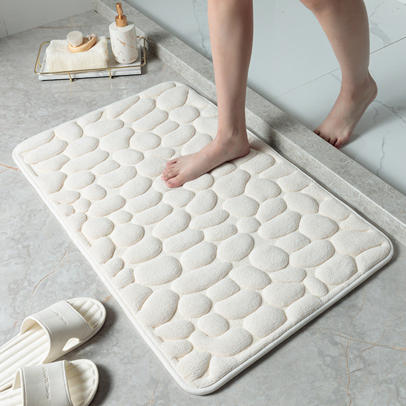 Maliben | Super Soft Foam Bath Mat | Soft & Quick Absorbent