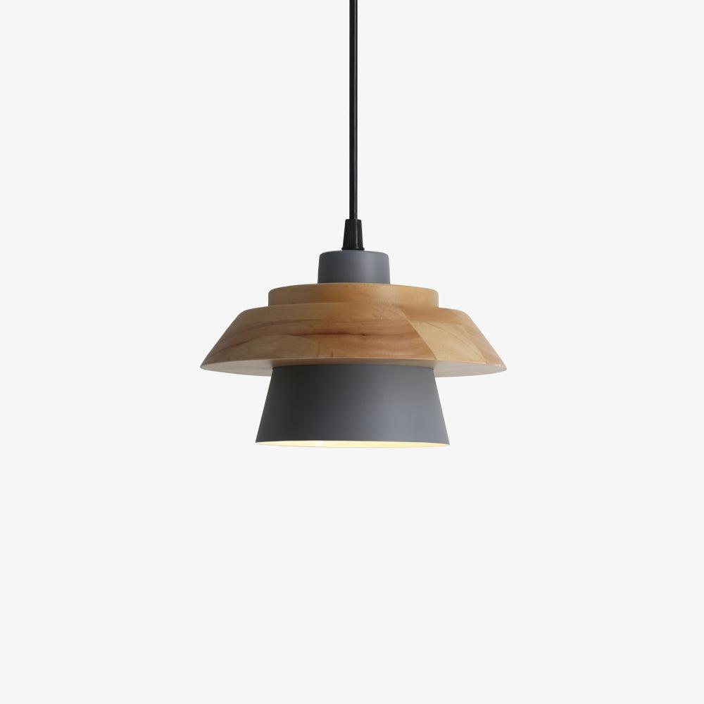 Maliben | Nordicmacaron Luxury Ceiling Lamp - Scandinavian Design With Wooden Finish
