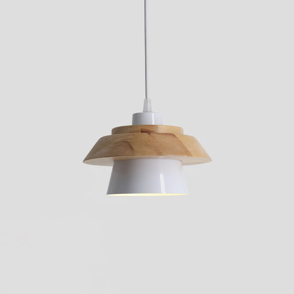 Maliben | Nordicmacaron Luxury Ceiling Lamp - Scandinavian Design With Wooden Finish