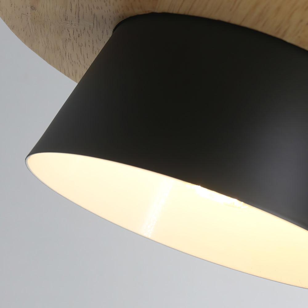 Maliben | Nordicmacaron Luxury Ceiling Lamp - Scandinavian Design With Wooden Finish