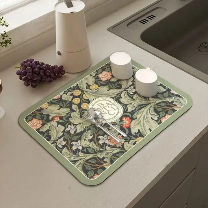 Maliben | Super Absorbent Drip Mat – Non-Slip And Quick-Drying