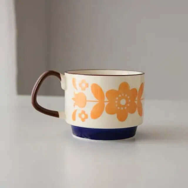 Maliben | Outstanding Retro Coffee Mugs made of Ceramic – available in 8 different patterns