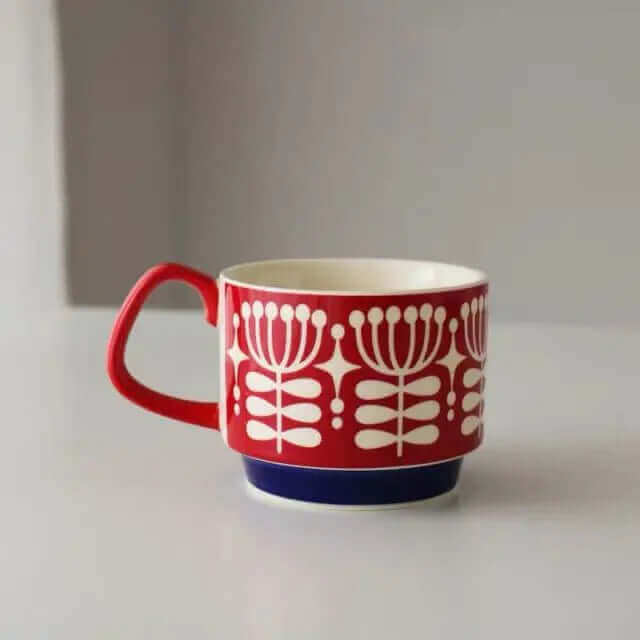 Maliben | Outstanding Retro Coffee Mugs made of Ceramic – available in 8 different patterns