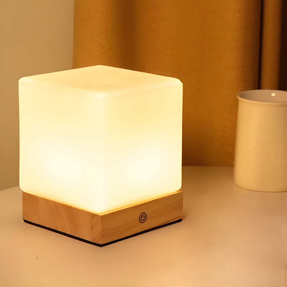 Maliben | Glowcube Wireless Led Table Lamp – Modern And Energy Efficient