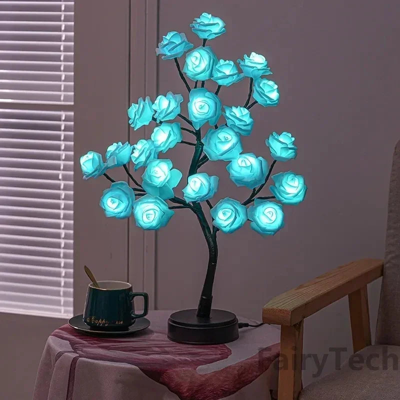 Maliben | Romantic Rose Table Lamp - Warm Light & Elegance