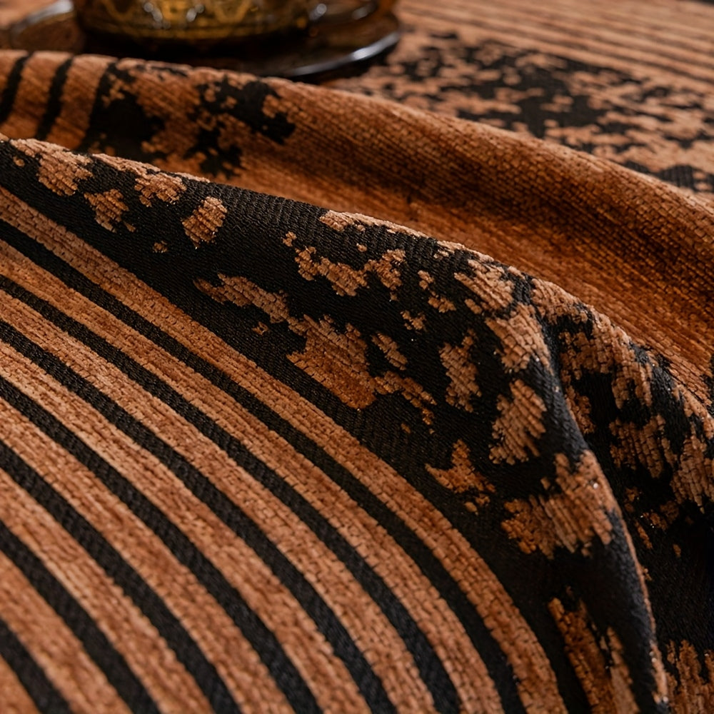 Maliben | Mosaic Lines Pattern Sofa Cover