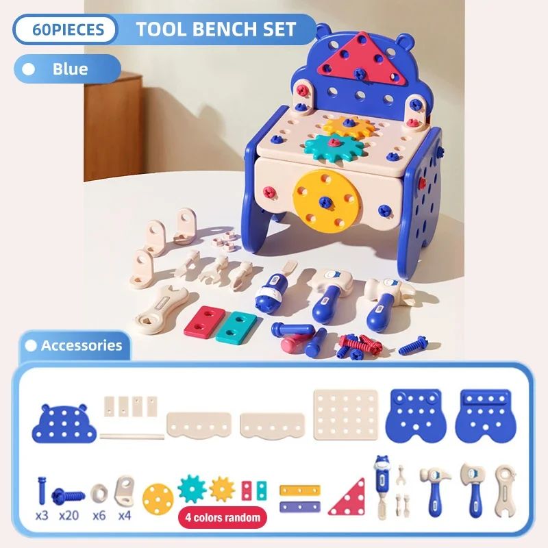 Maliben | Toolmaster | Kids Tool Box | Creative 3-In-1 Playset