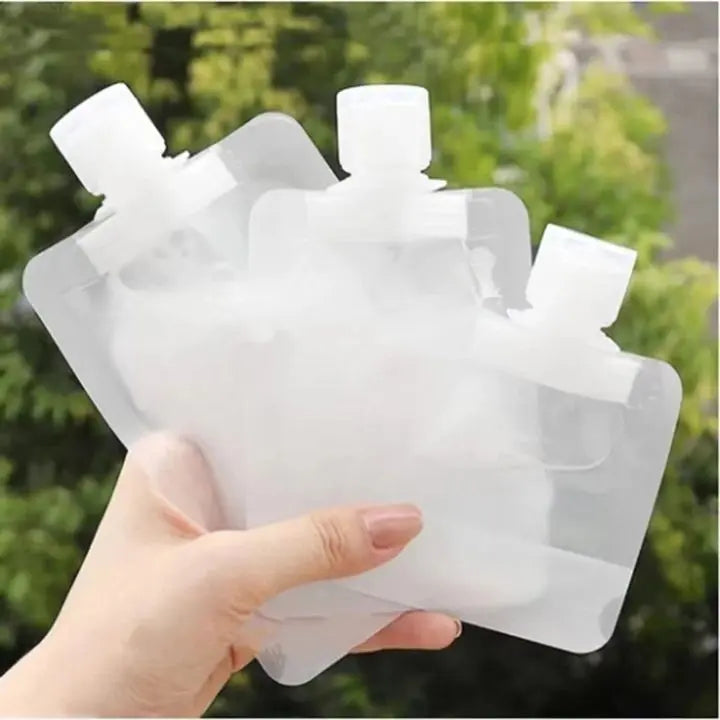 Maliben Travel Pouches — 10-Piece Leak-Proof Toiletry Bottle Set