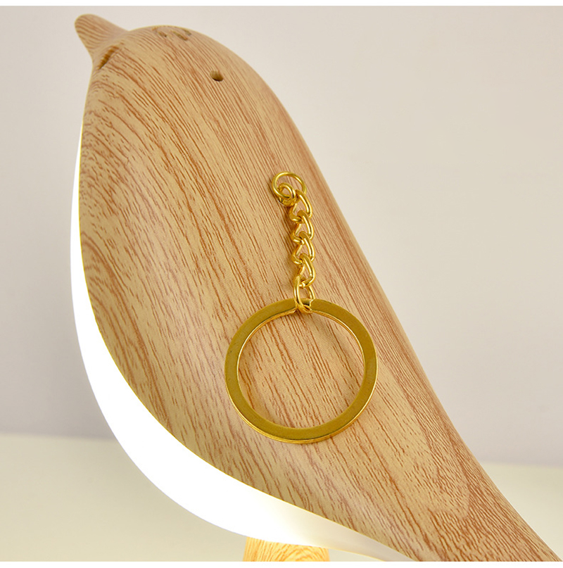 Maliben | Rechargeable Led Night Light With Touch Sensor And Creative Bird Design